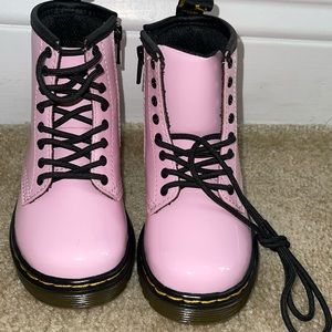 As is No box pale pink dr martens toddler size 7